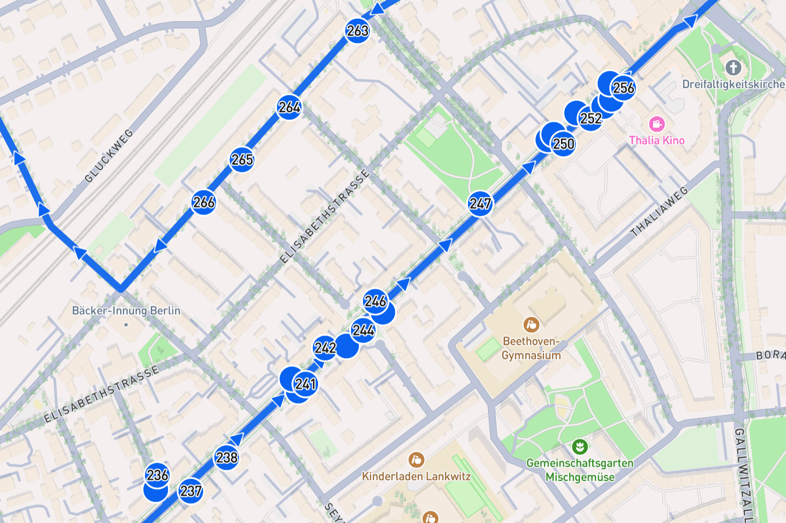 Touren automatisch optimieren