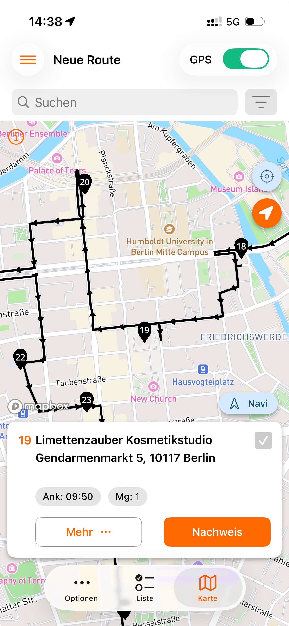 Strassenreinigung ohne Papierkarten