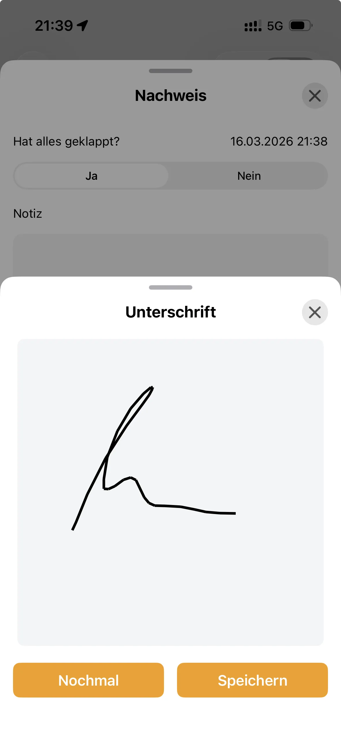 Routen dokumentieren