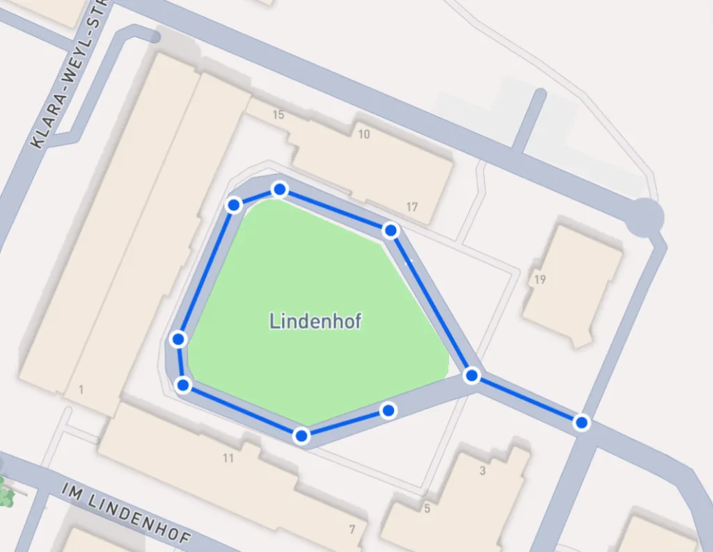Linien und Strecken einzeichnen