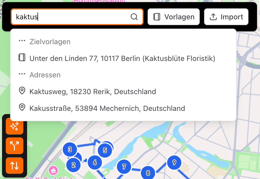 Vorlagen wiederverwenden