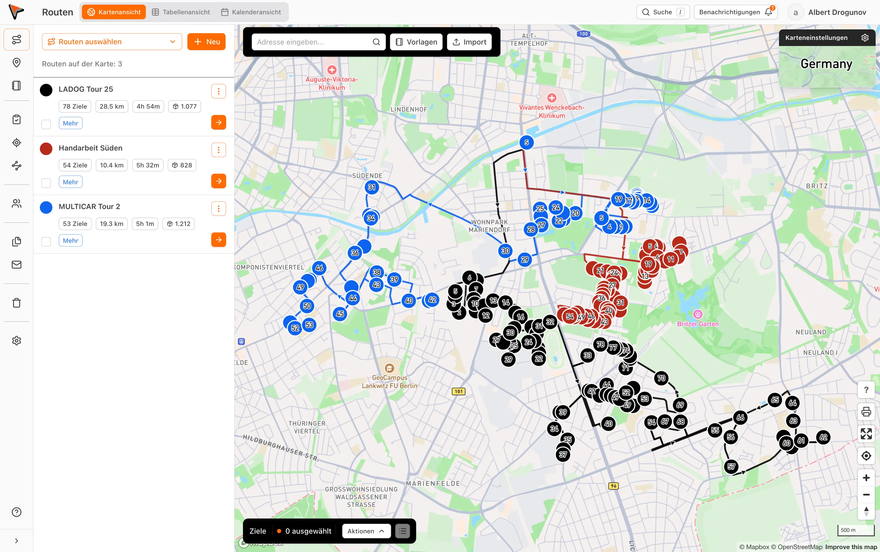 xRouten App im Winterdienst