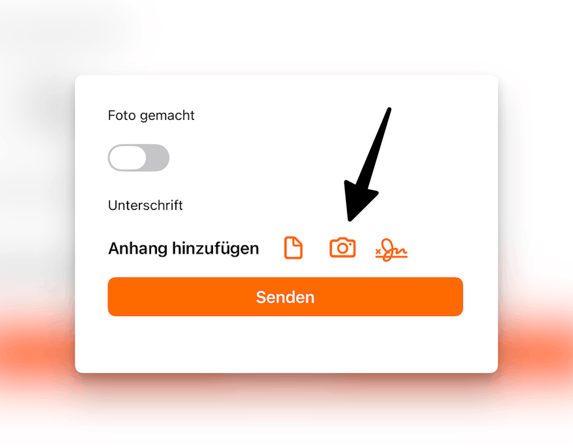 Massenupload in der mobilen App