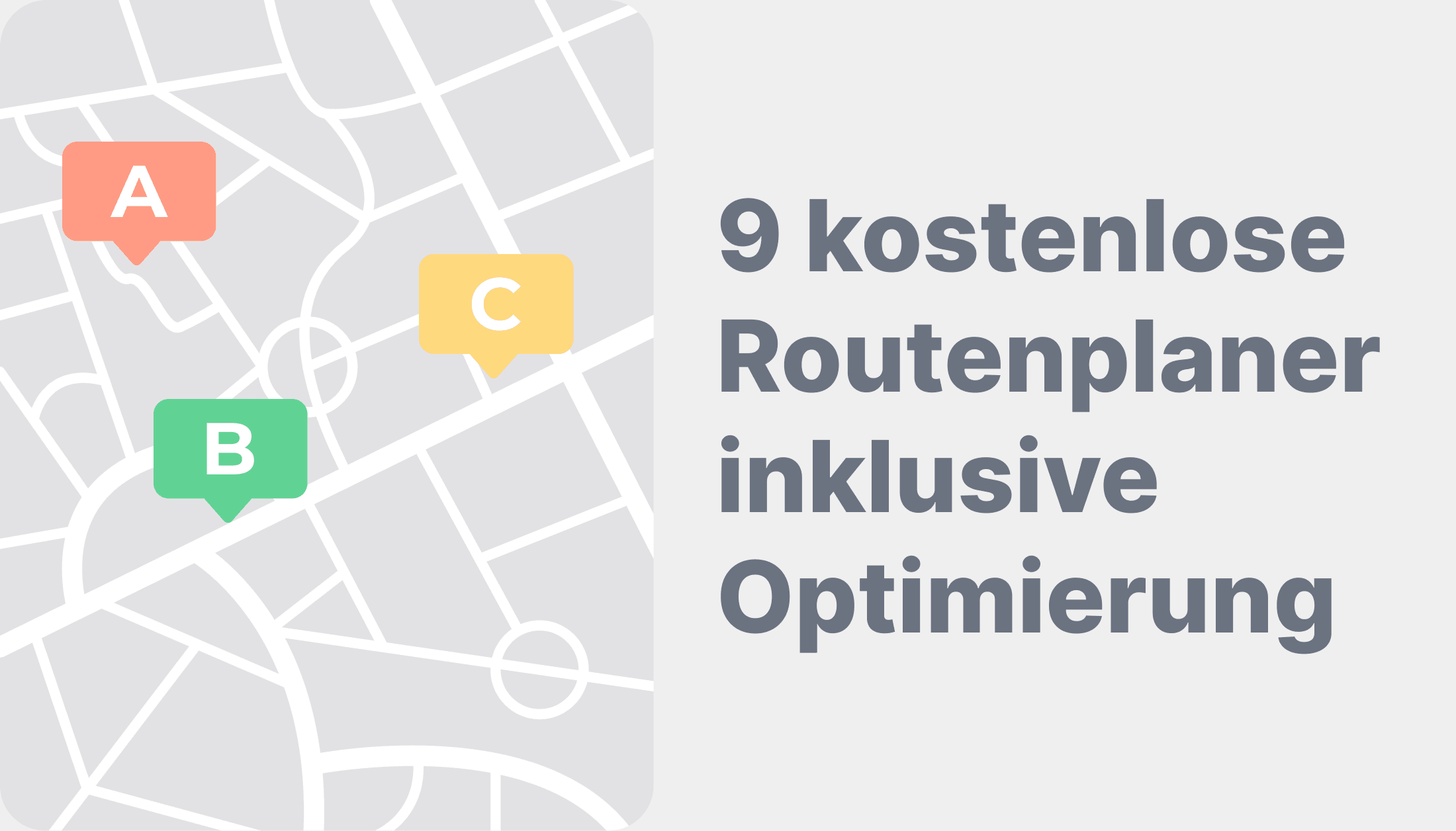 9 kostenlose Routenplaner, die auch Routenoptimierung können
