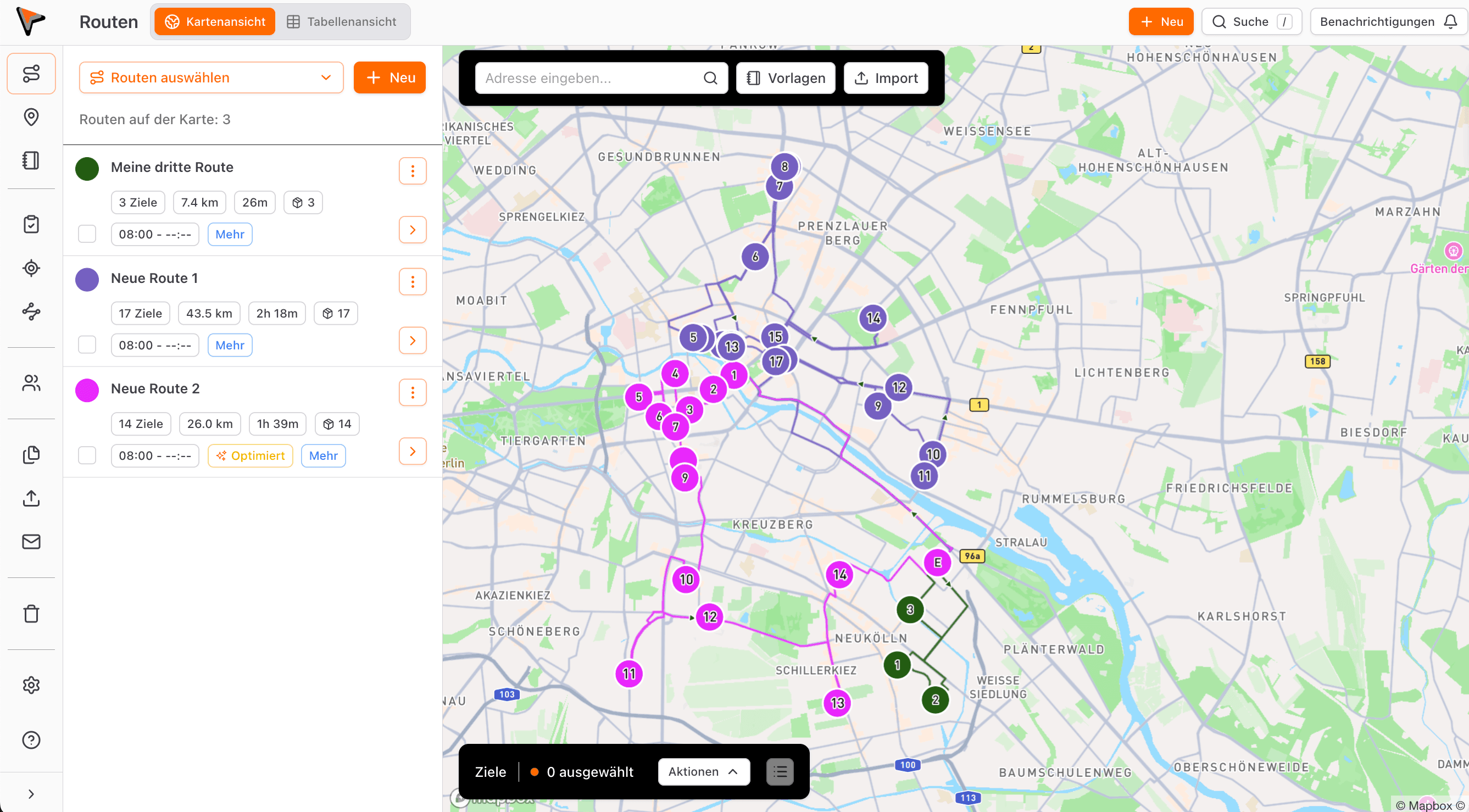 Neue Web-App